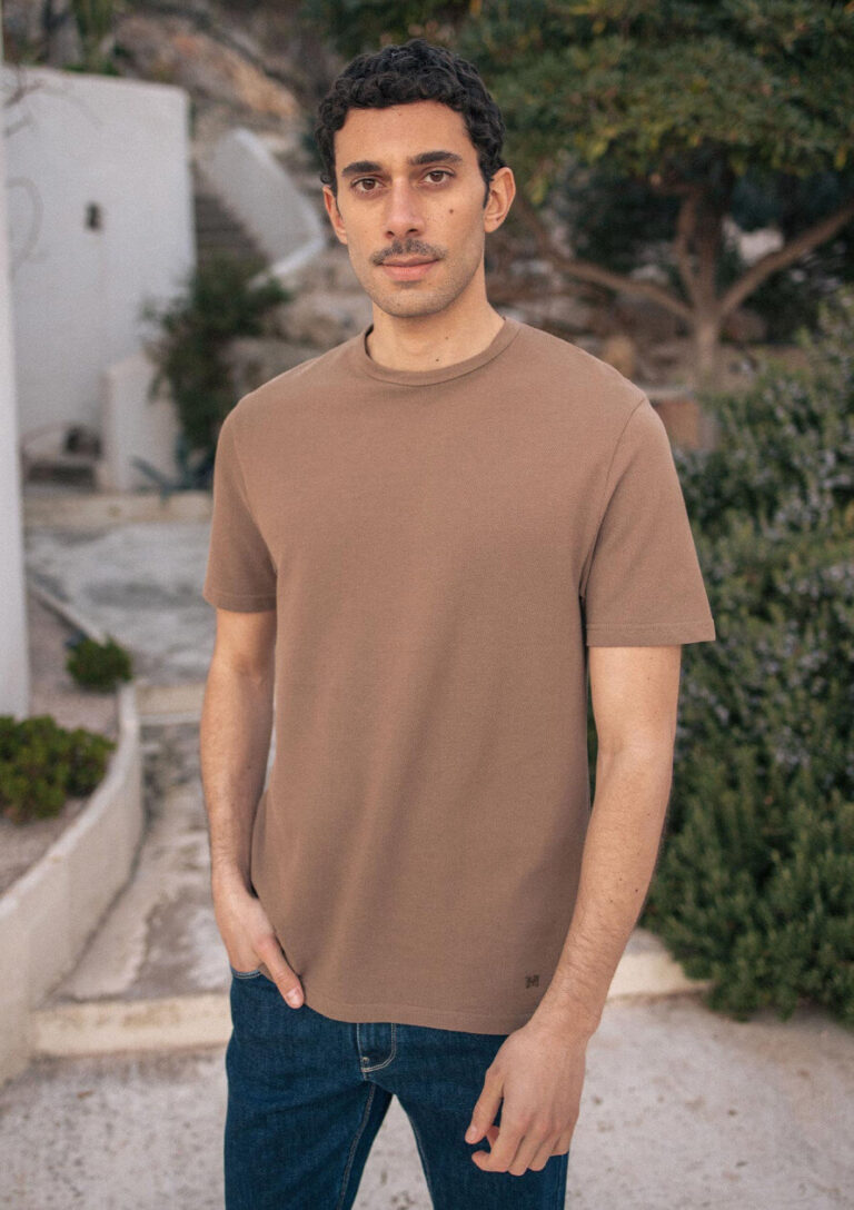Montlimart - T-SHIRT PRESTIGE MARRON