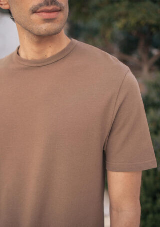 T-shirt Prestige Marron par la marque Montlimart Montlimart - T-shirt Prestige Marron