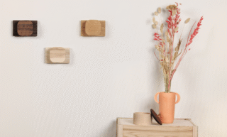 Manufacture Jacquemin - Trio de petites patères  mélange 3 essences