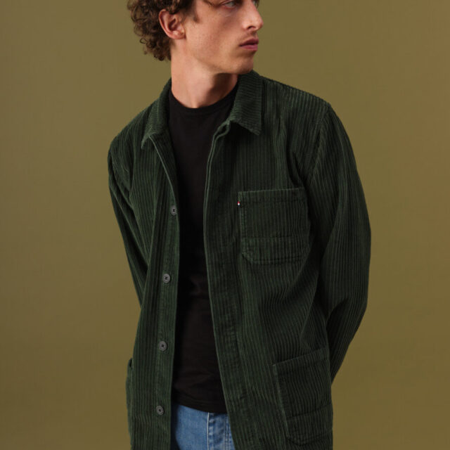 Montlimart - VESTE ATELIER VELOURS KAKI