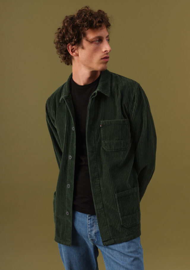 Montlimart - VESTE ATELIER VELOURS KAKI