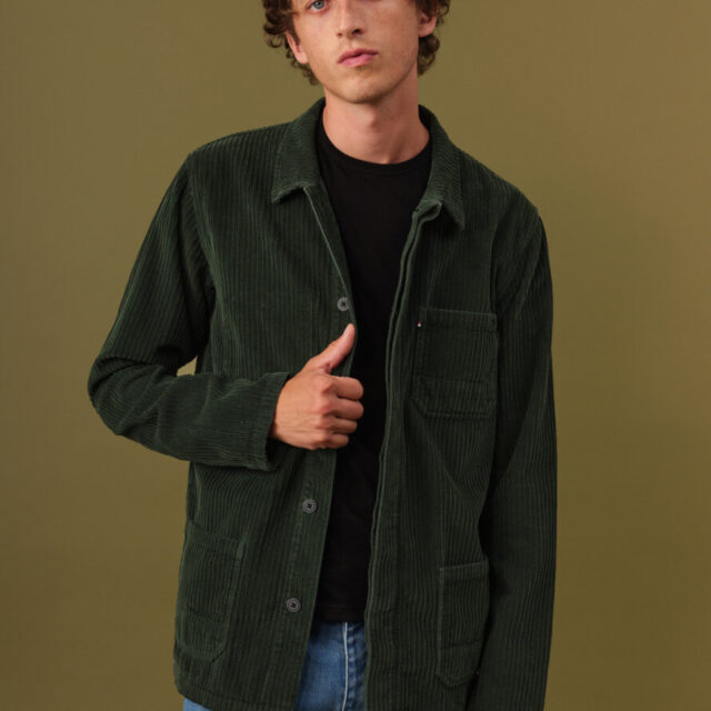 Montlimart - VESTE ATELIER VELOURS KAKI