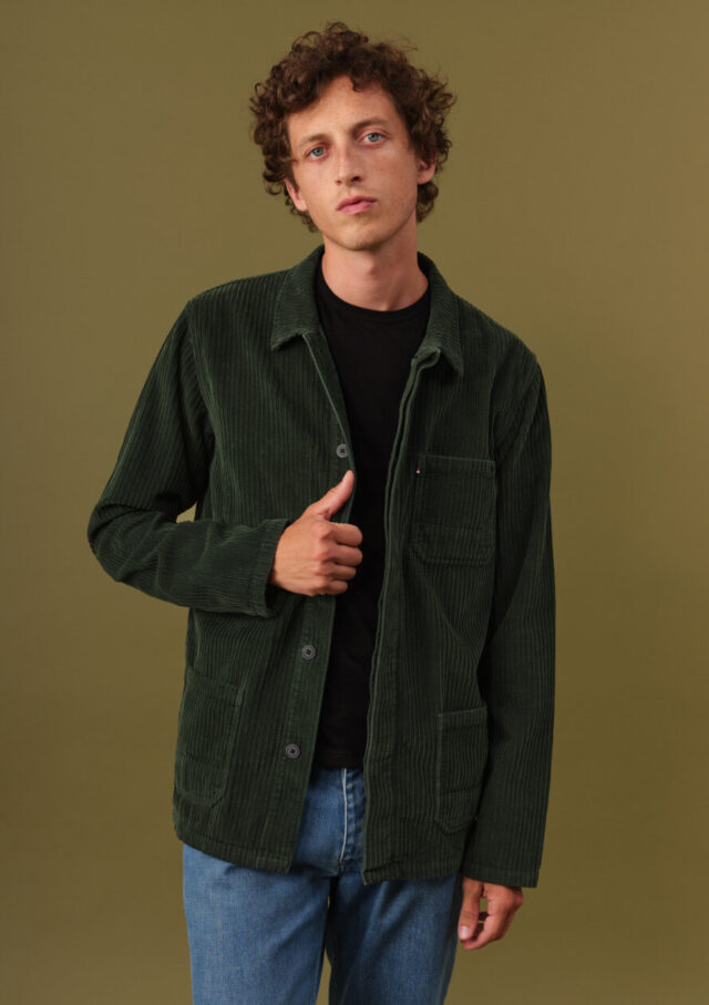 Montlimart - VESTE ATELIER VELOURS KAKI