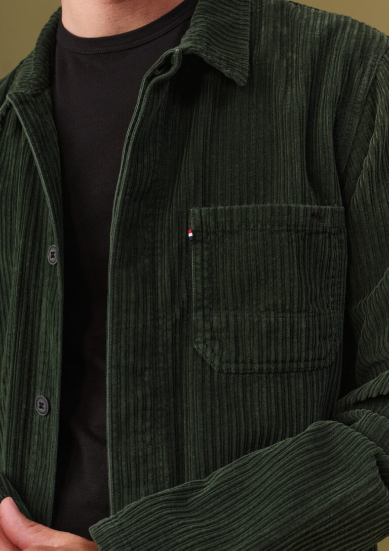 Montlimart - VESTE ATELIER VELOURS KAKI