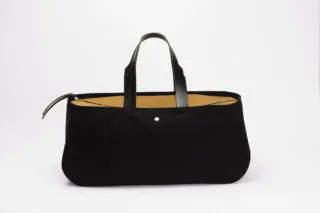 Monébari - Sac voyage cabine  noir et camel