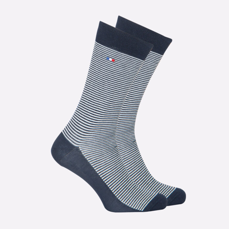 Eminence - Chaussettes mi-hautes homme Coton Peigné Fait en France Eminence