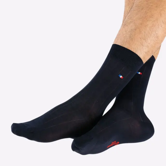 Eminence - Chaussettes mi-hautes homme Fil d’Ecosse