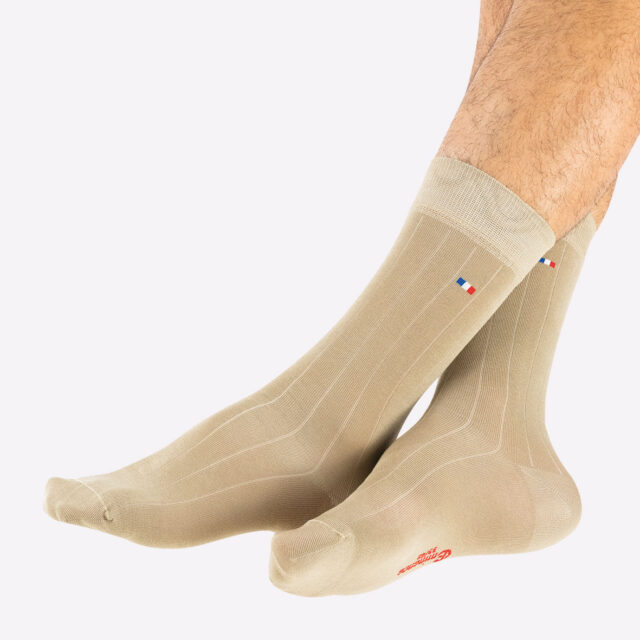 Chaussettes mi-hautes homme Fil d’Ecosse par la marque Eminence Eminence - Chaussettes mi-hautes homme Fil d’Ecosse