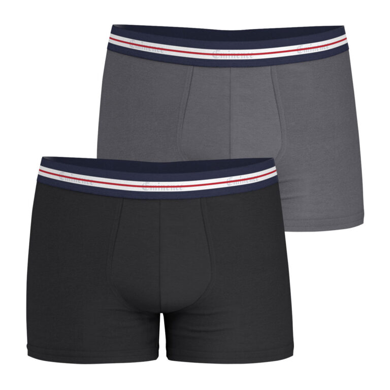 Eminence - Lot de 2 boxers homme Fait en France Eminence