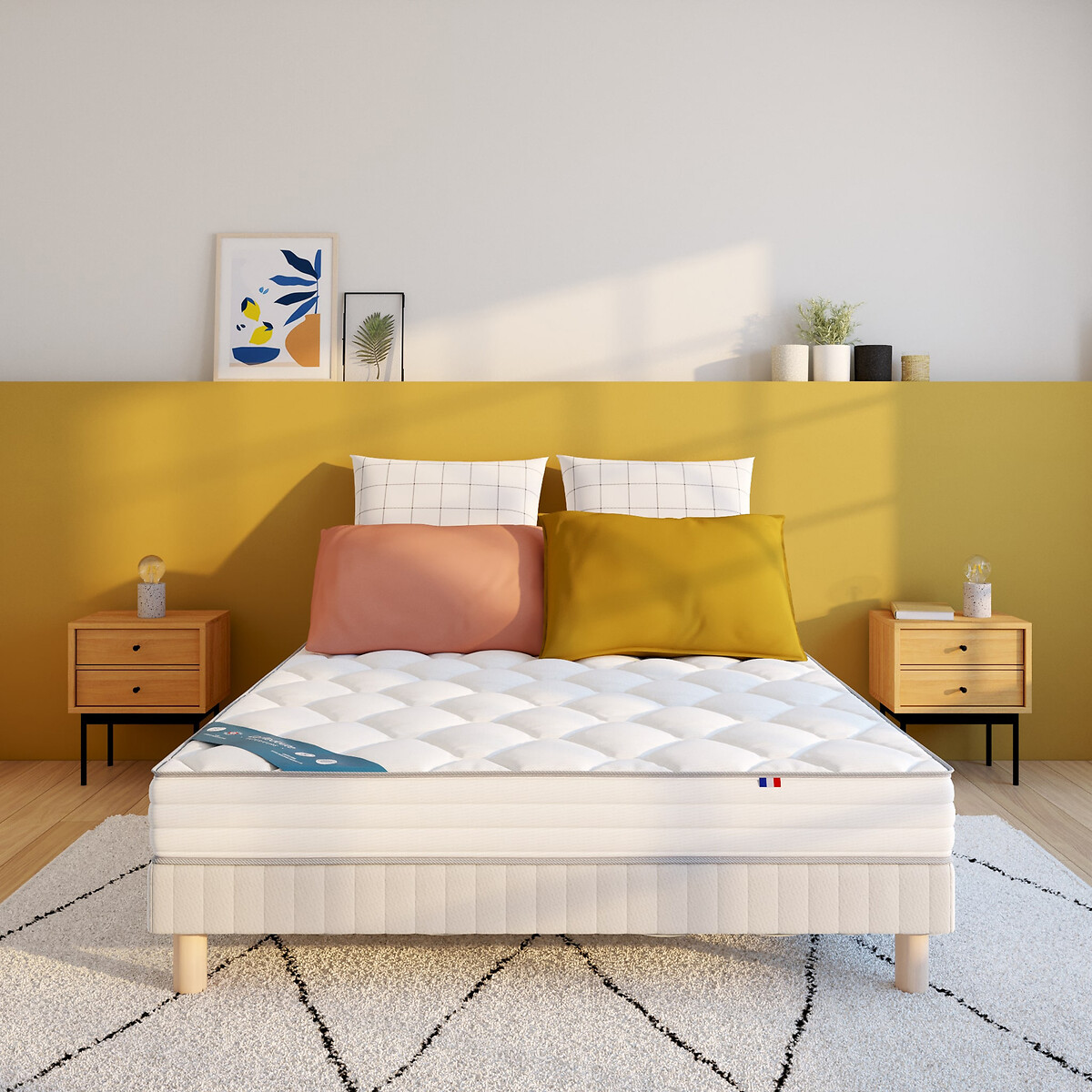 0efce00be08e80c3ab3adfece9664210 LA REDOUTE INTERIEURS - Matelas Latex Et Mémoire De Forme H17cm