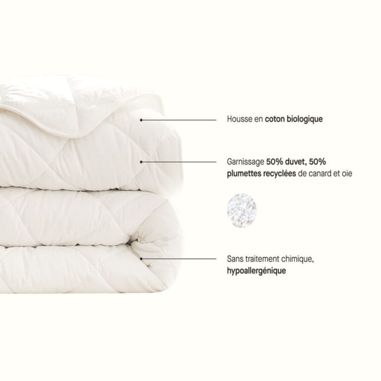KIPLI - Couette en duvet et plumes | 240x260 - Kipli