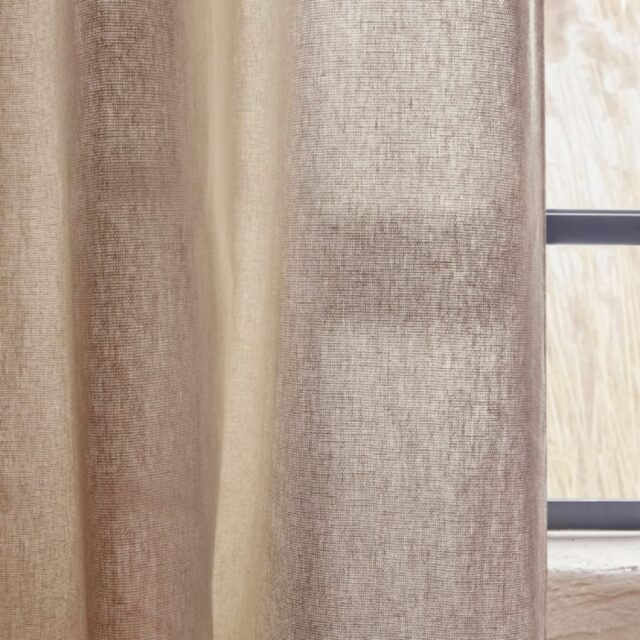 KIPLI - Rideau en lin naturel ALYA - Kipli