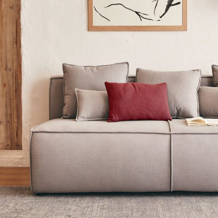 KIPLI - Housse de coussin 30x50 cm | Bordeaux - Kipli