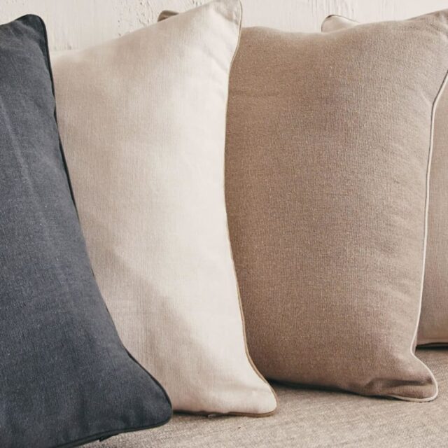 KIPLI - Housse de coussin 40x40cm | Naturel - Kipli