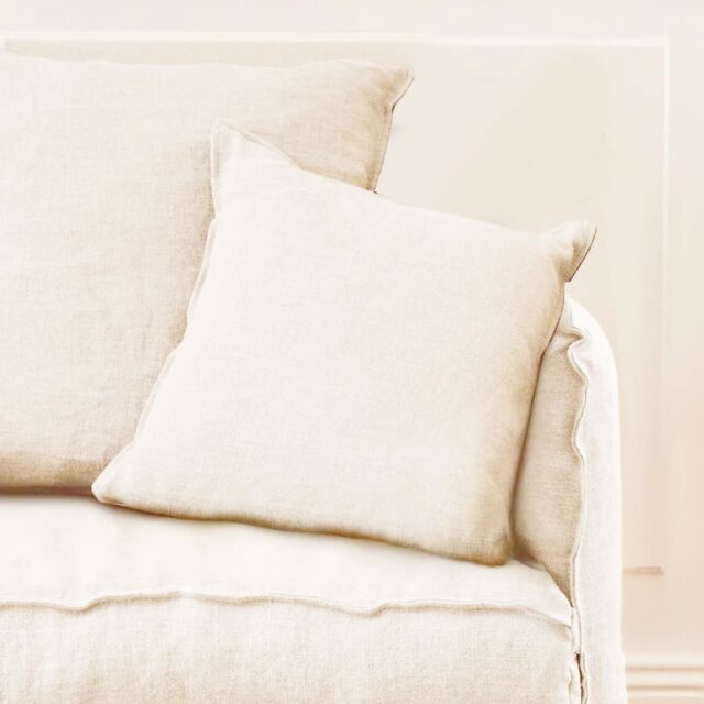 KIPLI - Fauteuil en lin OLIA - Kipli