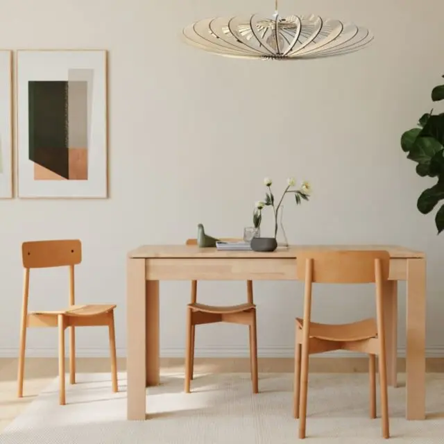 Table à manger extensible en bois massif MAIA – Kipli par la marque Kipli Kipli - Table à manger extensible en bois massif MAIA – Kipli