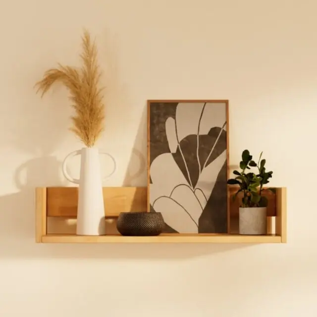 Étagère murale en bois massif AVA par la marque Kipli Kipli - Étagère murale en bois massif AVA