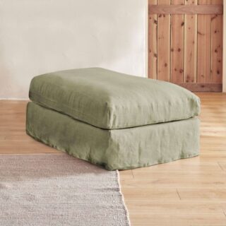 Kipli - Pouf en lin LENO – Kipli