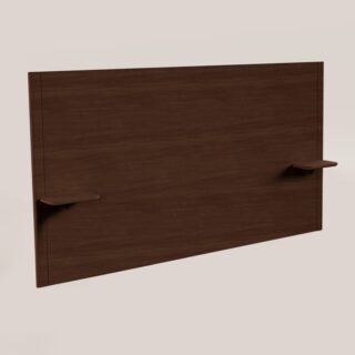 Kipli - Tête de lit large avec tablettes Étang