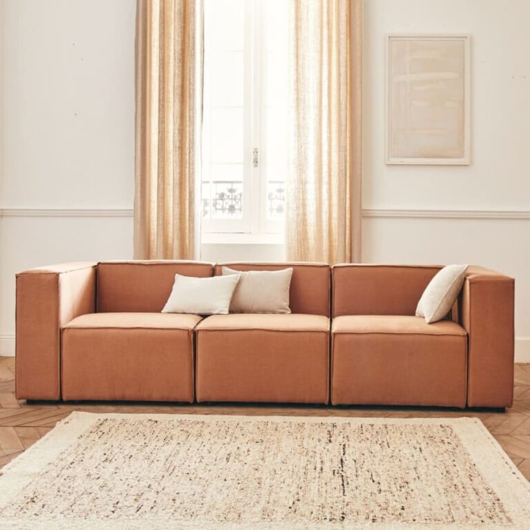 KIPLI - Canapé modulable ARIA | Caramel - Kipli