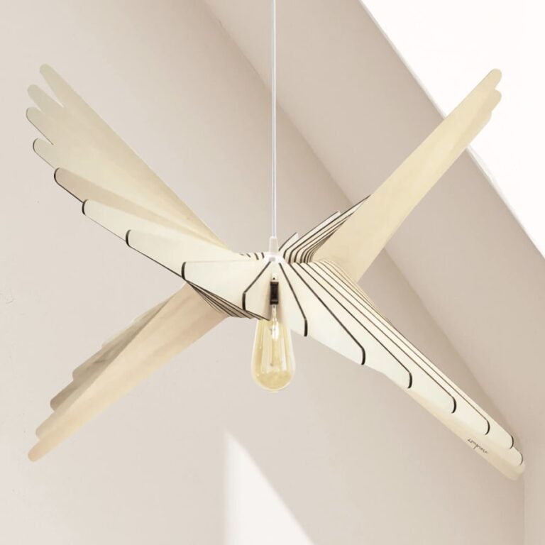 KIPLI - Suspension en bois ALBATROS - Atelier Loupiote x Kipli
