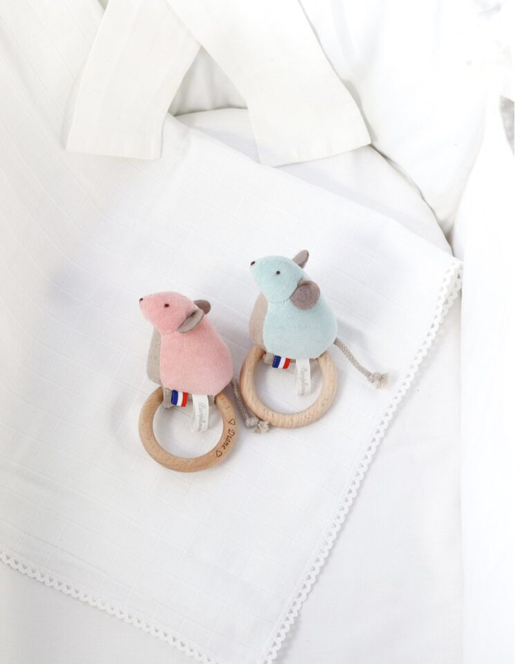 2 souris 2 Pamplemousse Peluches -