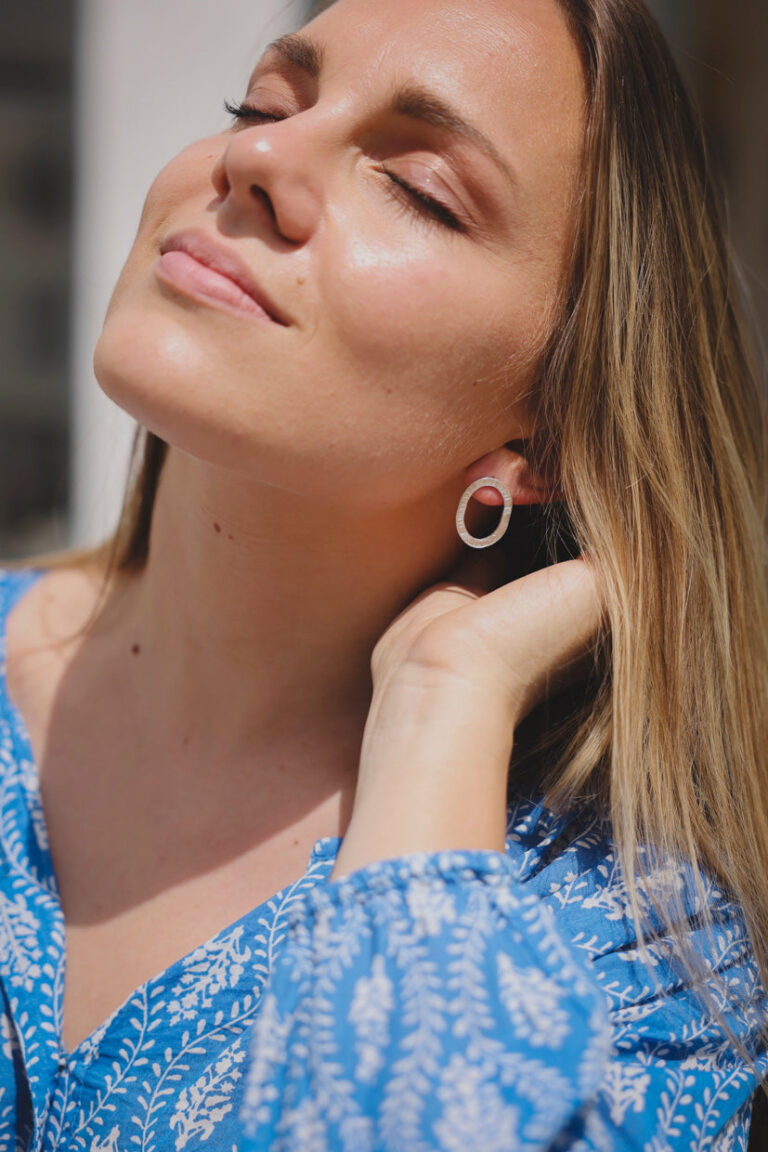 Le Sou Français - Boucles d'oreilles - Les Bastilles Argent