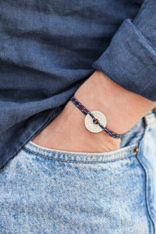 LE SOU FRANÇAIS - Bracelet  Le Navigateur Bleu marine