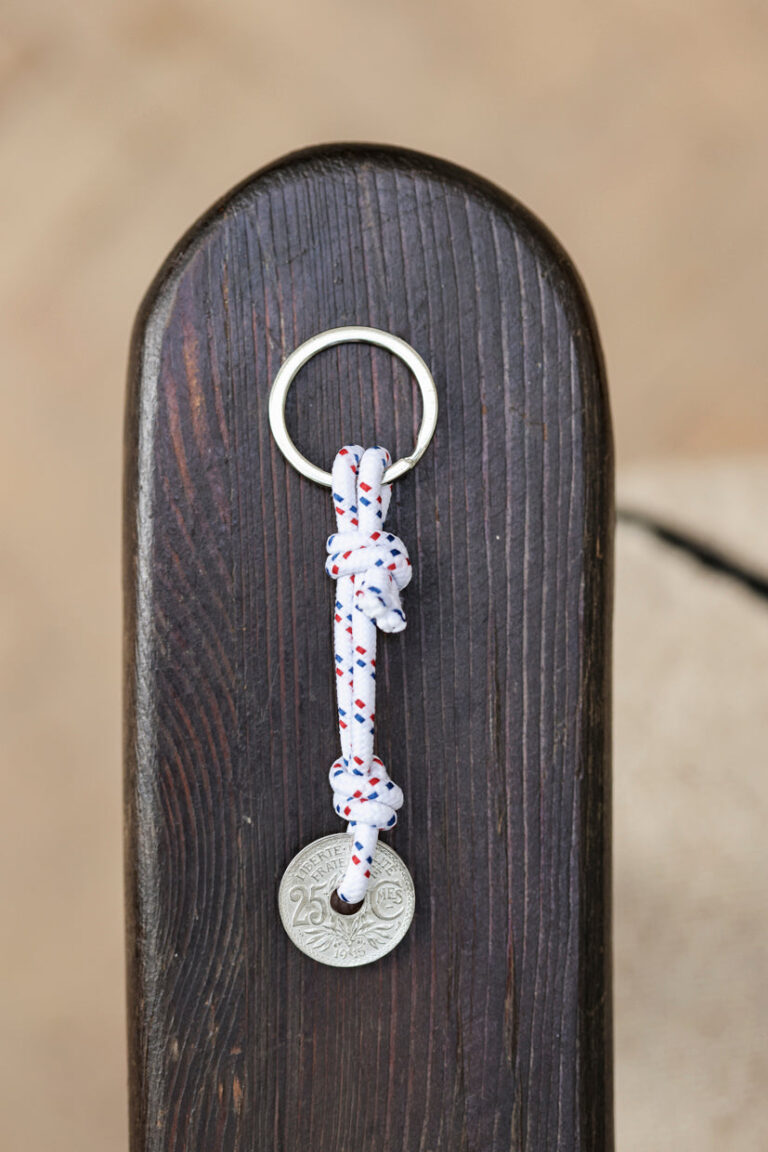 Le Sou Français - Porte-clés - Le Navigateur Blanc