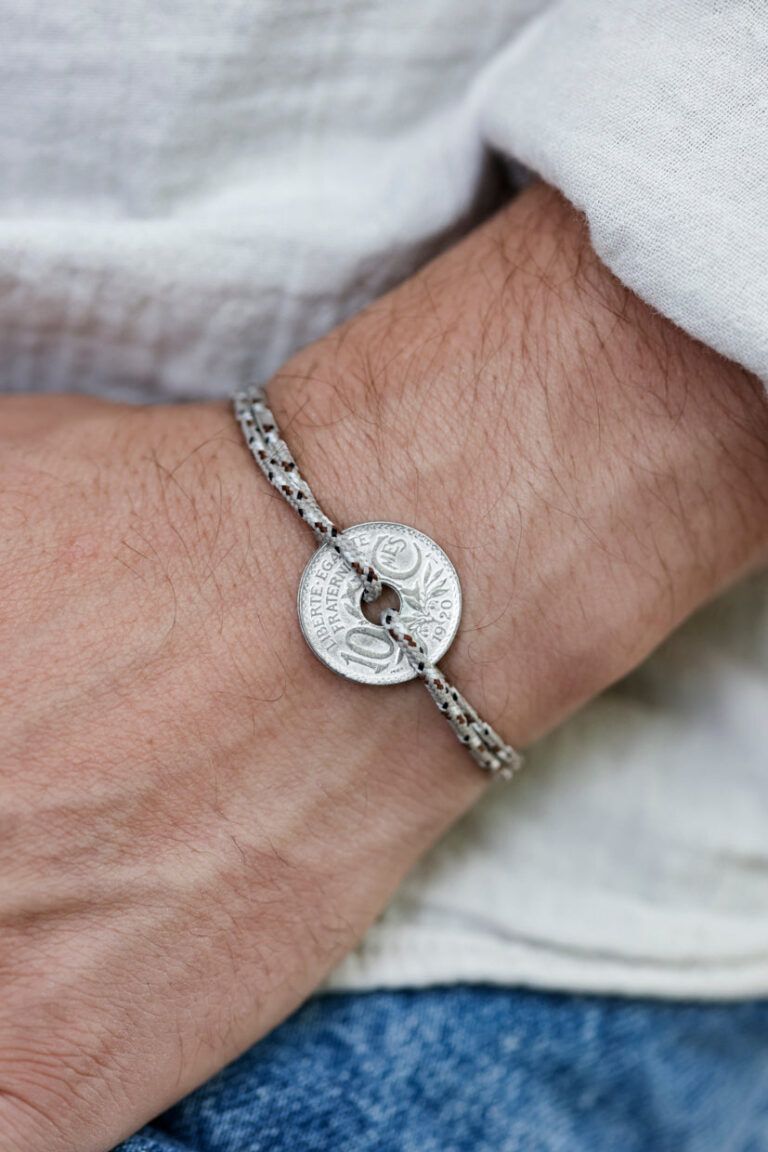 Le Sou Français - Bracelet - Le fantassin beige