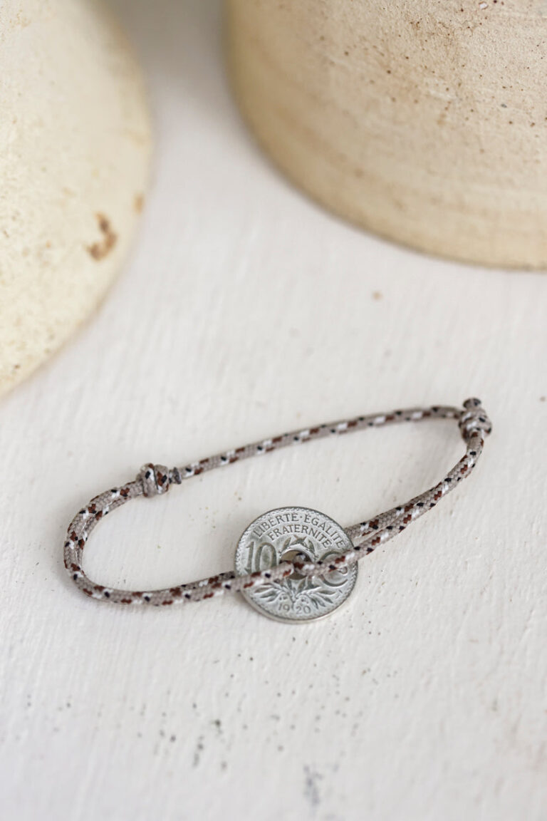Le Sou Français - Bracelet - Le fantassin beige