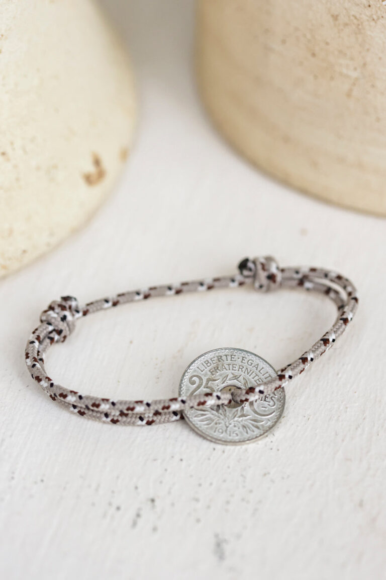 Le Sou Français - Bracelet - Le fantassin beige