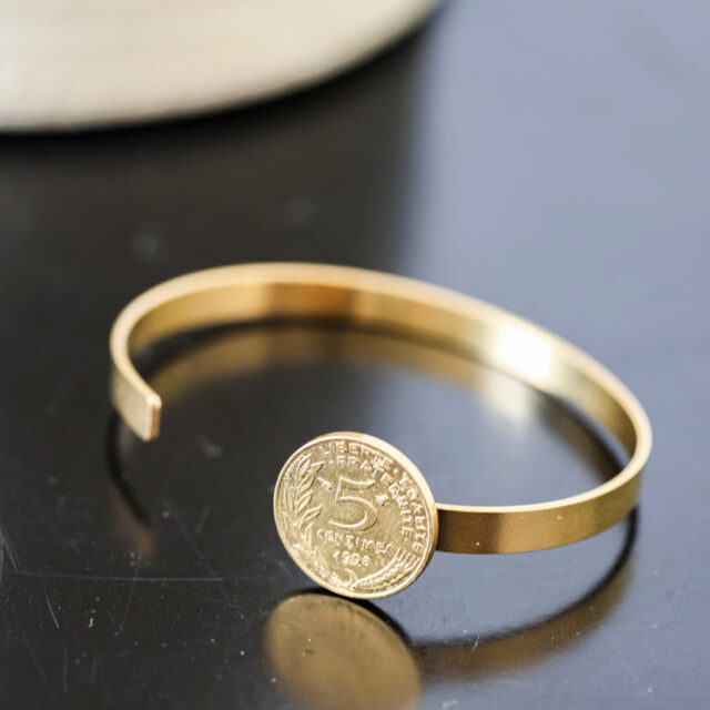 Le Sou Français - Jonc - Le Bordelais 5 Cts Or