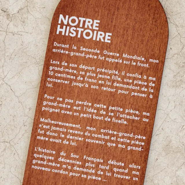 Le Sou Français - Bracelet - Le Navigateur Blanc