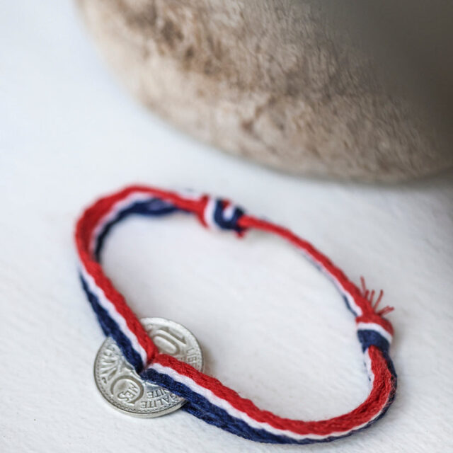 Le Sou Français - Bracelet - Le tricolore