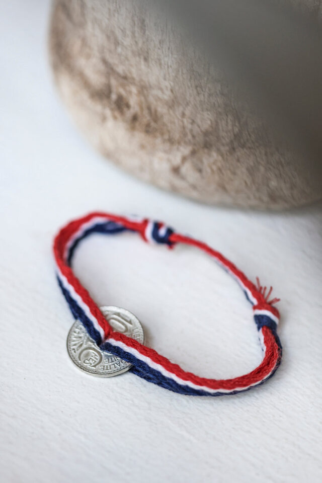 Le Sou Français - Bracelet - Le tricolore