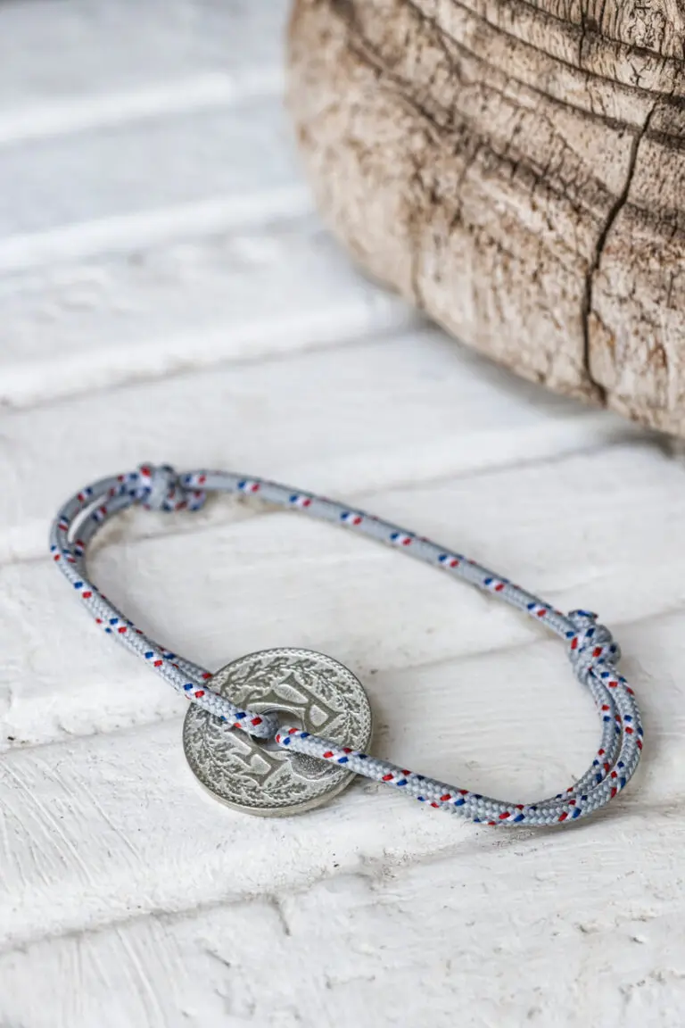 Le Sou Français - Bracelet - Le Navigateur Gris