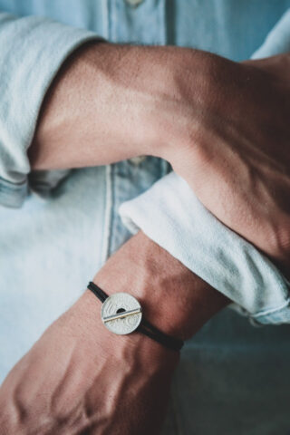 LE SOU FRANÇAIS - Bracelet  Le T Argenté