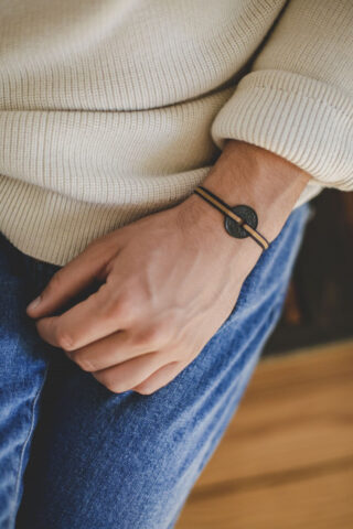 LE SOU FRANÇAIS - Bracelet  Le Charbon Montaigne