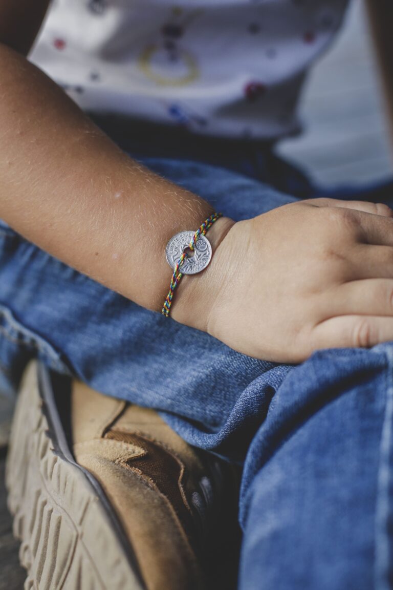 Le Sou Français - Bracelet enfant - L'Arc en ciel