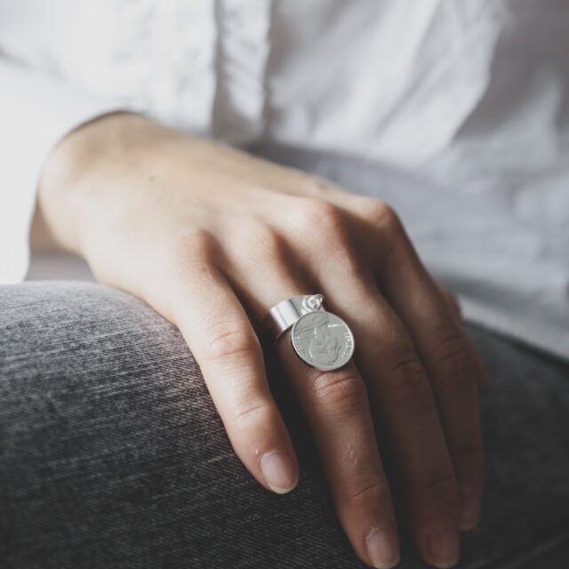 Le Sou Français - Bague - La Danseuse Argent