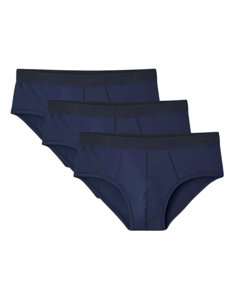 Lemahieu - 3x Slips en Coton BIO - Marine - Homme