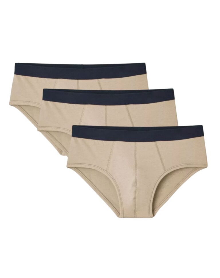 Lemahieu - 3x Slips en Coton BIO - Naturel - Blanc - Homme