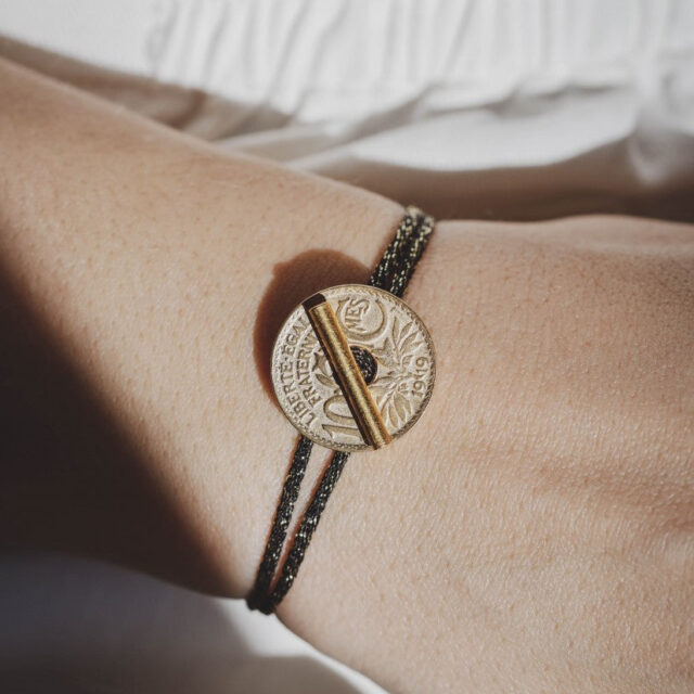 Le Sou Français - Bracelet - Le Louvre T irisé