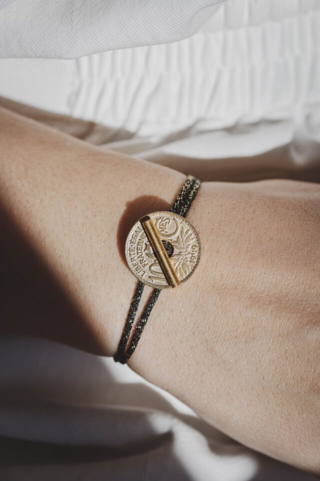 Le Sou Français - Bracelet - Le Louvre T irisé