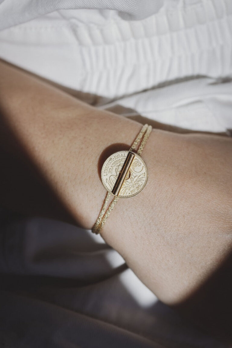 Le Sou Français - Bracelet - Le Louvre T irisé