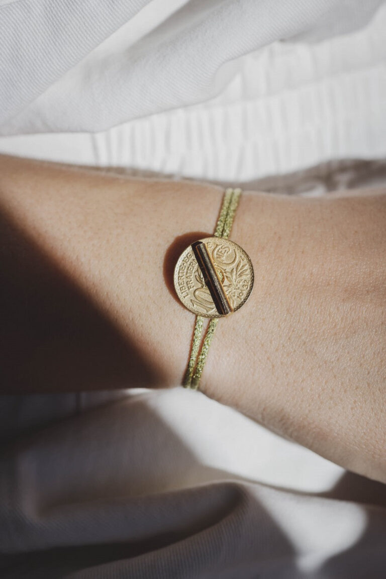 Le Sou Français - Bracelet - Le Louvre T irisé