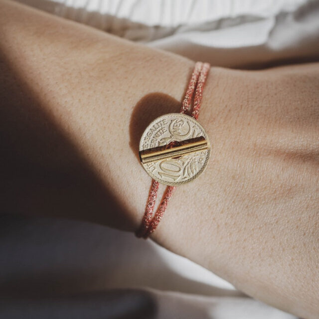 Le Sou Français - Bracelet - Le Louvre T irisé