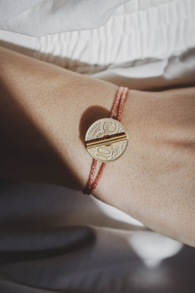 Le Sou Français - Bracelet - Le Louvre T irisé