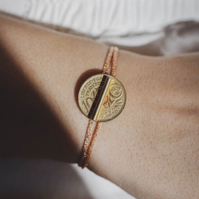 Le Sou Français - Bracelet - Le Louvre T irisé